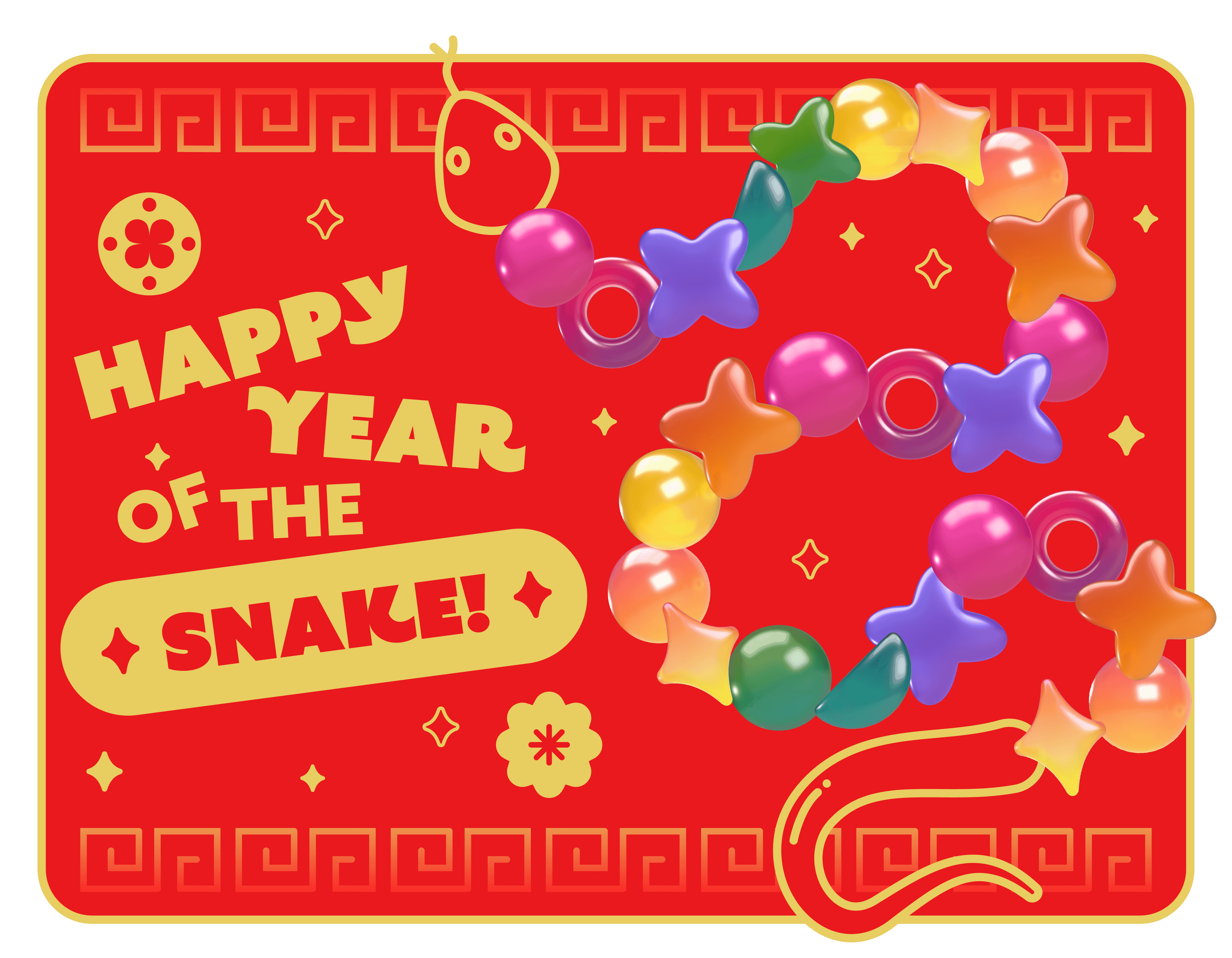 Happy year of the snake!