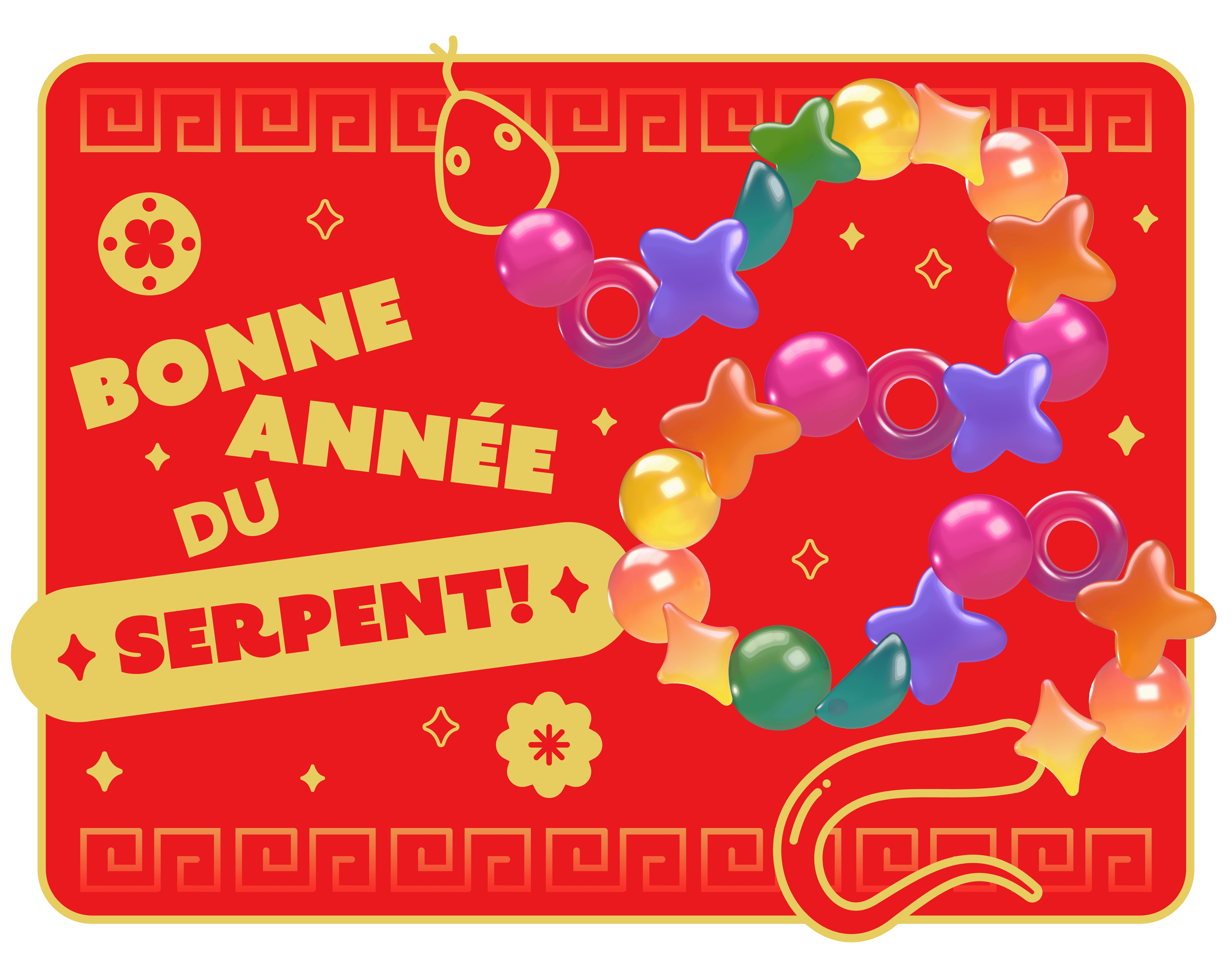 Bonne année du serpent!